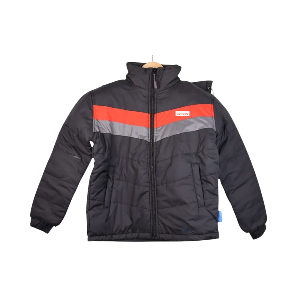 Greys&blues Glide Jacket- Black & Red with Grey